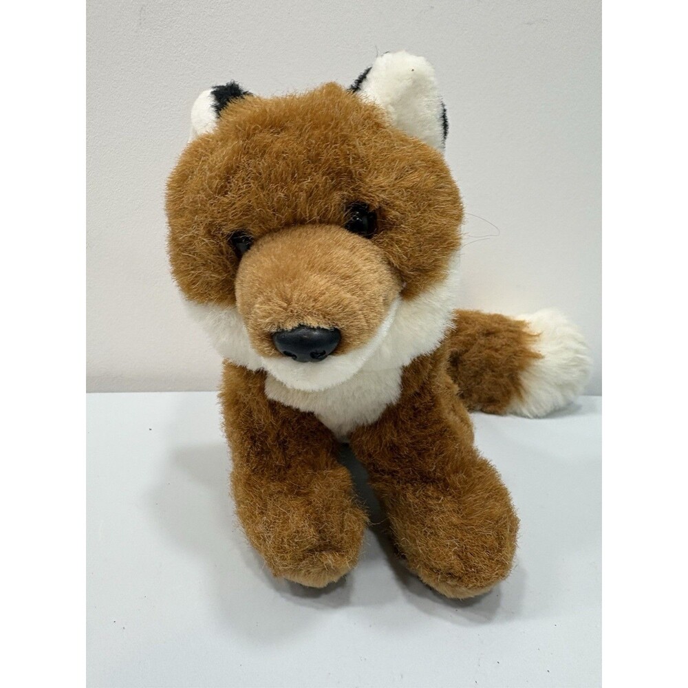 Ikea Sweden Red Fox Sitting Stuffed Plush Animal Made in Indonesia VHTF Vintage